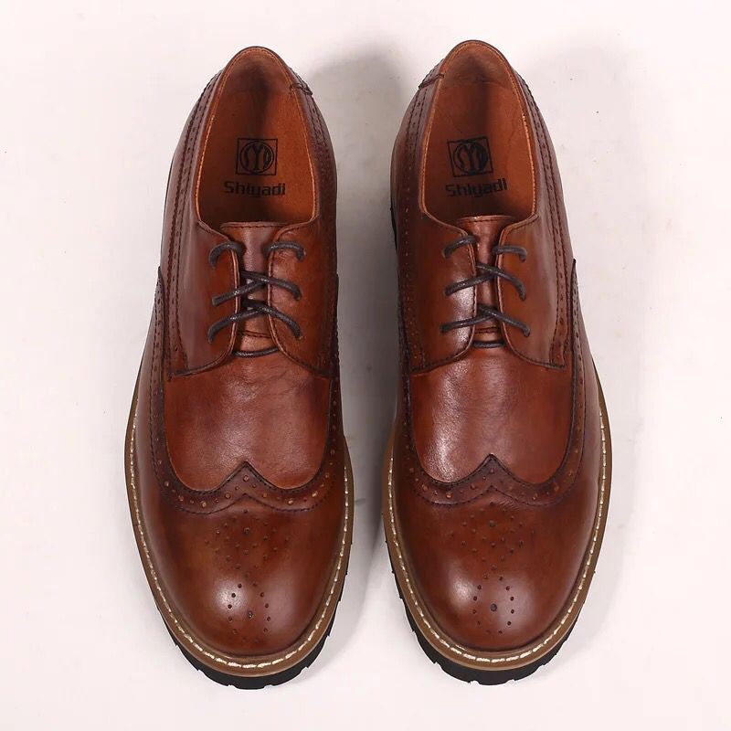 Zapatos de cuero sactino