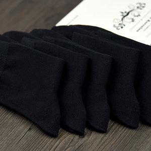 Men&#39;s cotton pure color socks