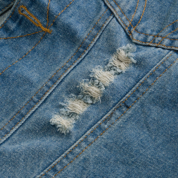 Chaleco vaquero delgado para hombres Chaleco ligero para hombres