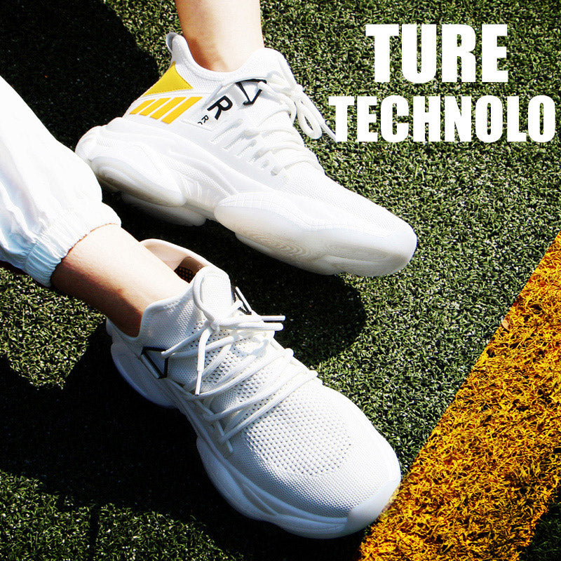 Zapatillas blancas de moda para papá