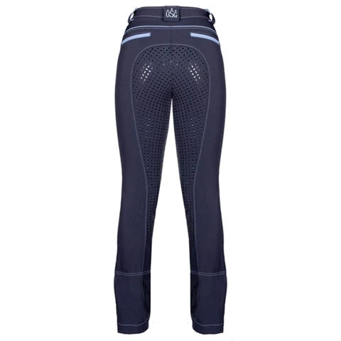 Damen Colorblock Casual Reithose