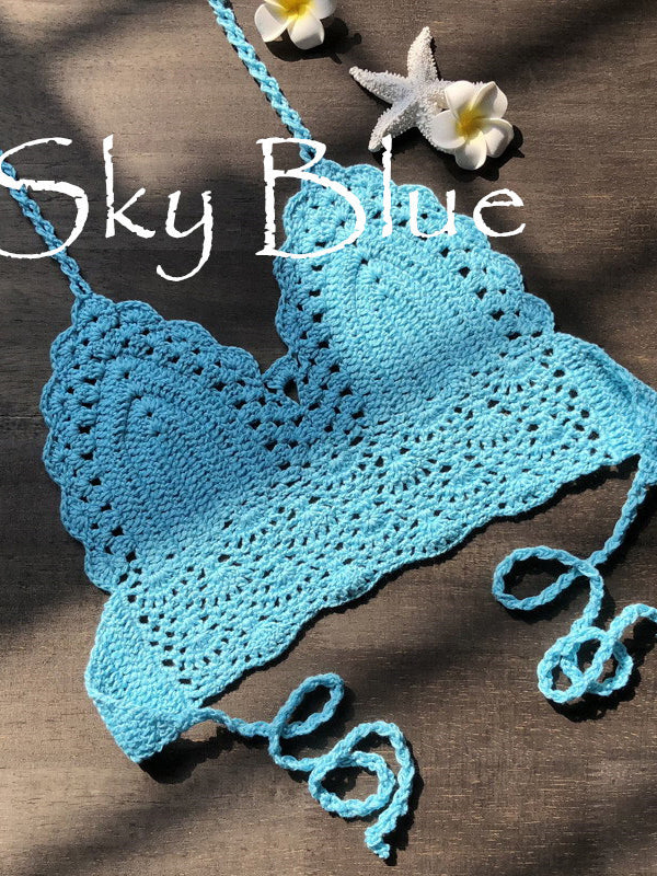 Bikinis de crochet sexy para mujer