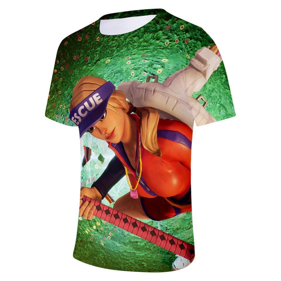 Camiseta Fortnite con estilo para niños y adultos.