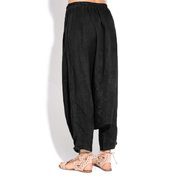 Pantalones harem de color natural para mujer