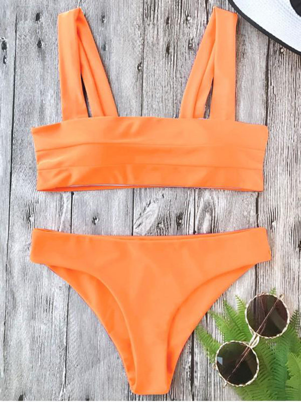【Sommer heißer Artikel】 2 Stück einfaches Bikini-Set