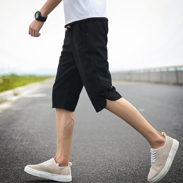 Shorts de lino para hombre