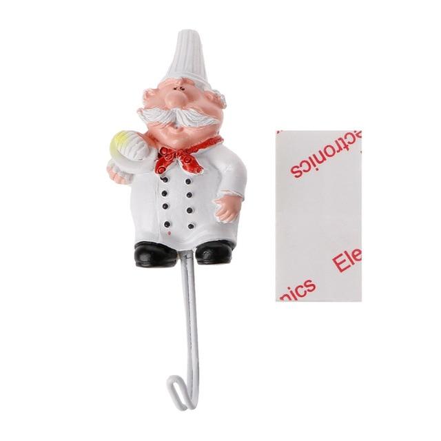 Cocina animada gancho de resina Potente estante de pared colgante adhesivo