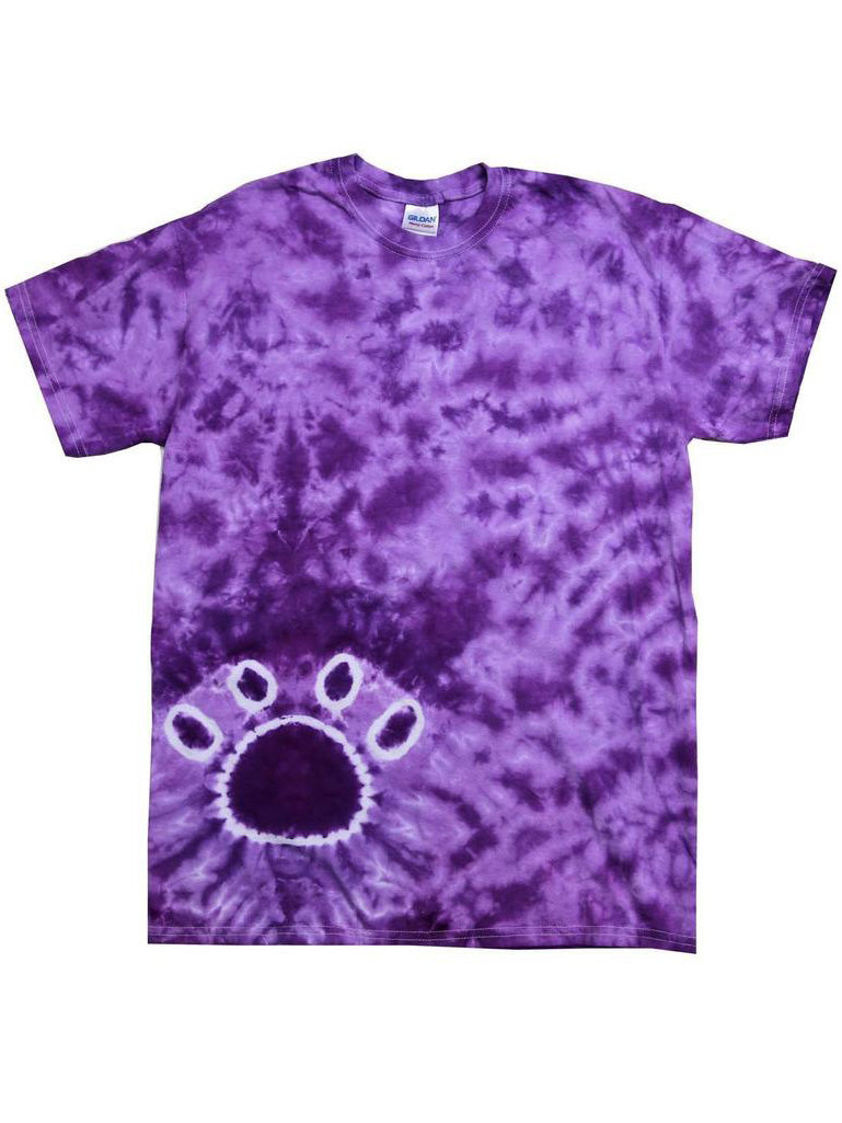 Paw Pink Tie Dye camiseta