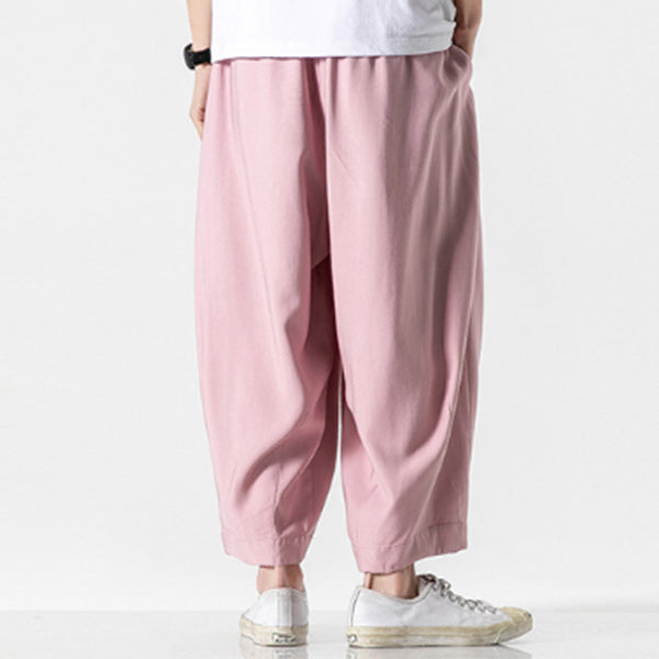 Pantalones cortos de harén para hombres