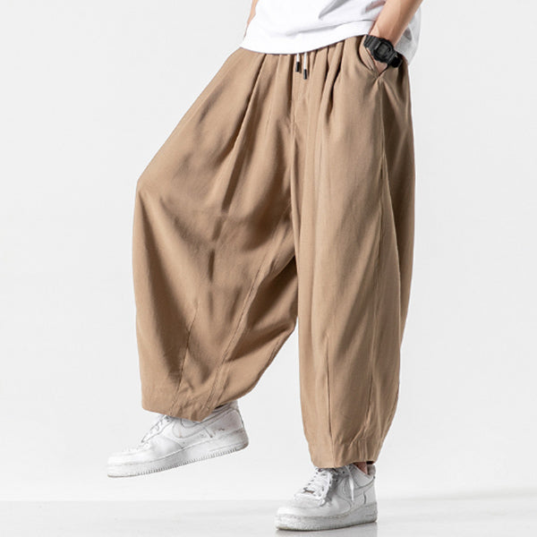 Pantalones cortos de harén para hombres