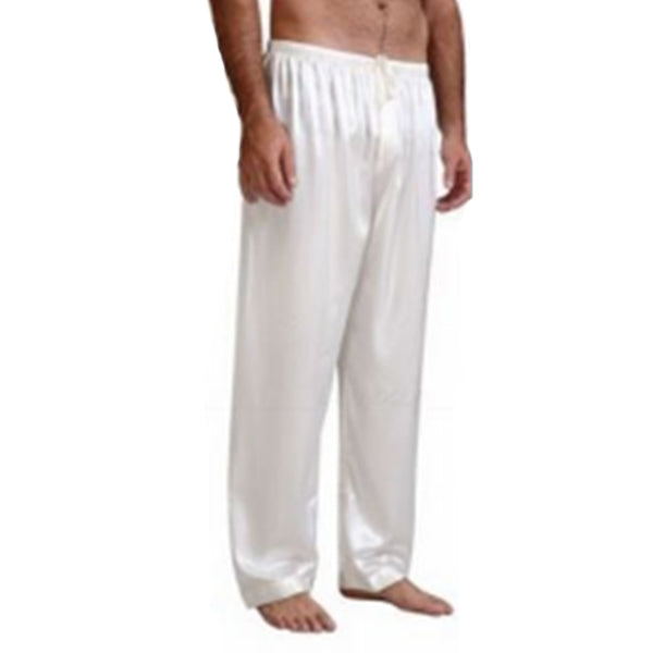 Pantalones de seda, holgados y cómodos