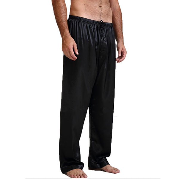 Pantalones de seda, holgados y cómodos