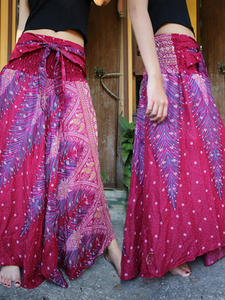 Use un vestido de playa de rock de moda con Phoenix Feather Print 2