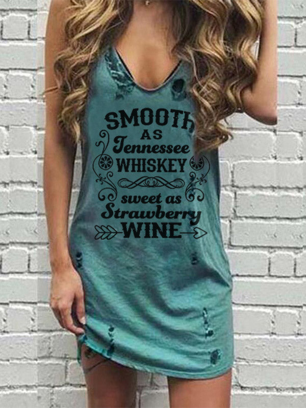 Suave como el whisky de Tennessee y dulce como el vino de fresa.