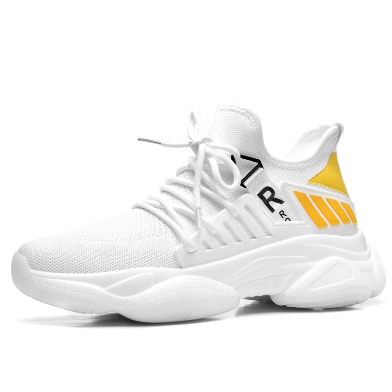 Zapatillas blancas de moda para papá