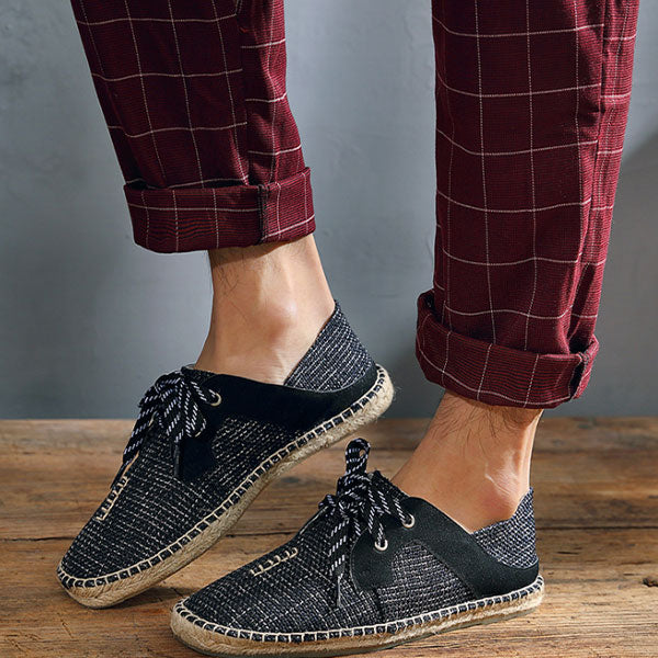 Zapatos casuales de punto para hombres