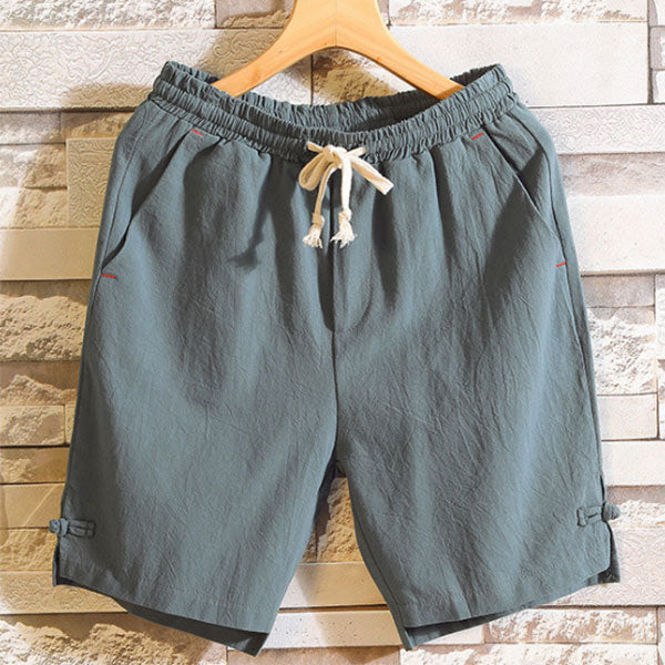 Shorts de lino para hombre