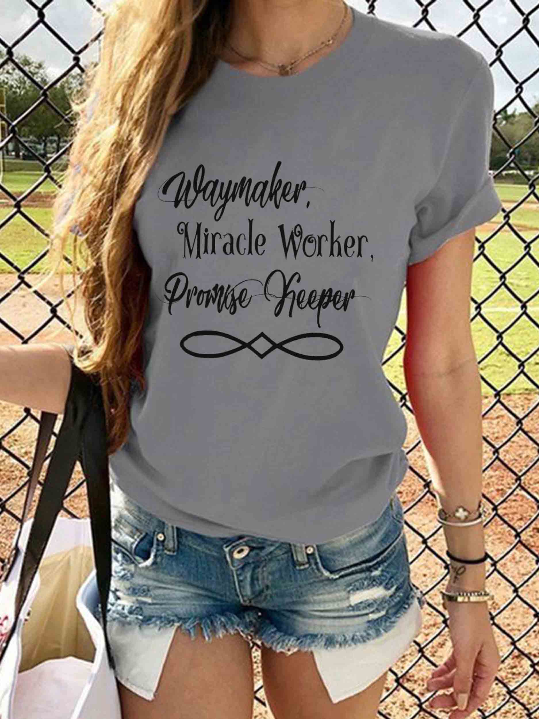 La promesa del mago Way Maker Keeper Kurzarm T-shirt