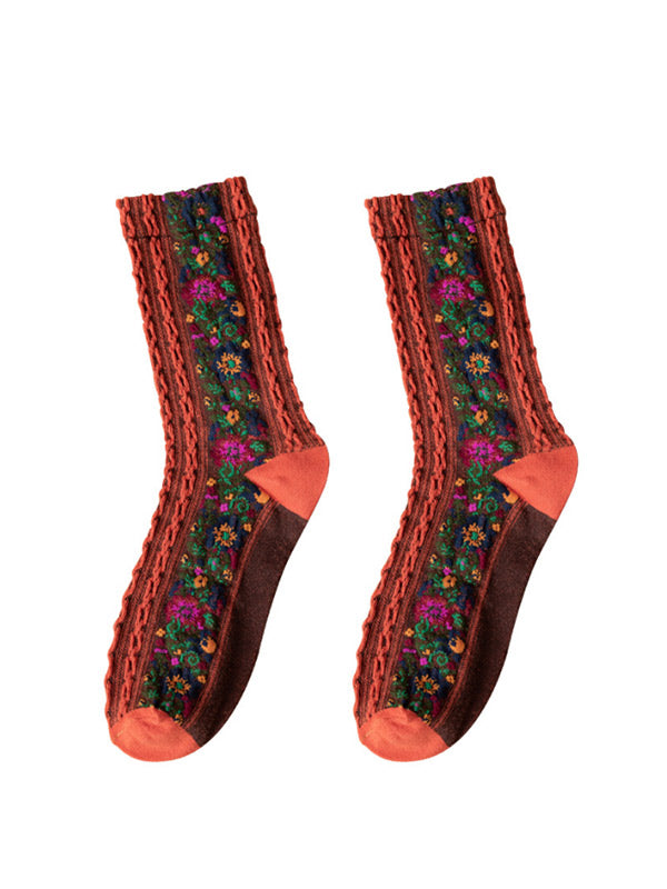 Calcetines Vintage Palace para mujer de estilo étnico