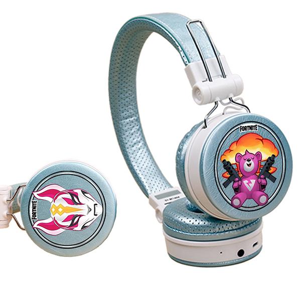 Auriculares Bluetooth HI-FI con patrón Fortnite