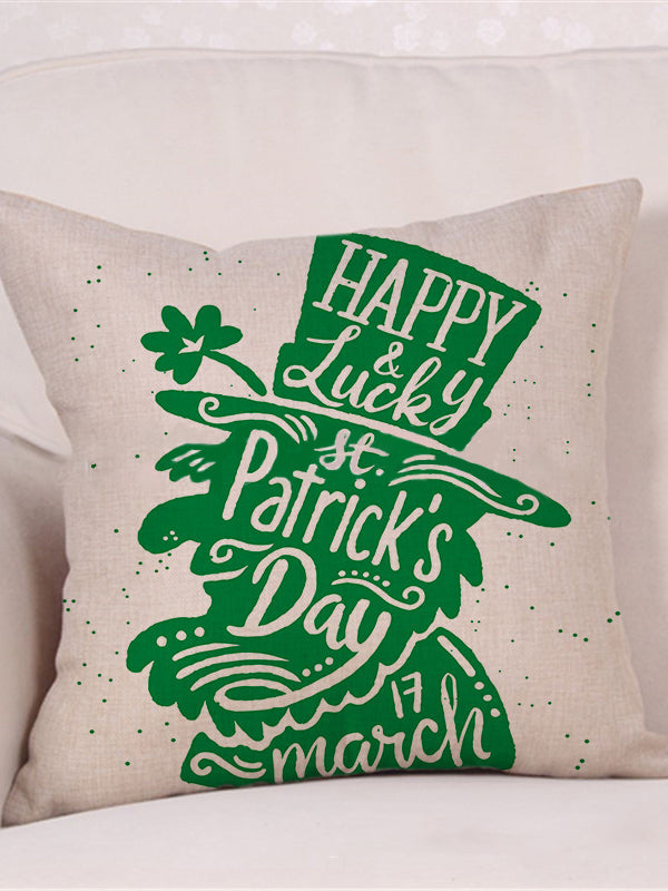 S t. Almohada con motivos del día de Patrick