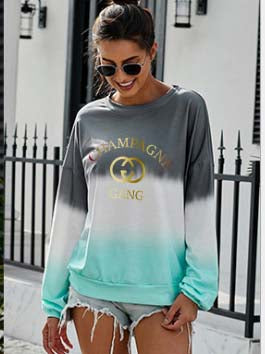 Champagne gang Jersey de color dorado