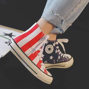 Zapatos de lona limpios Starprint