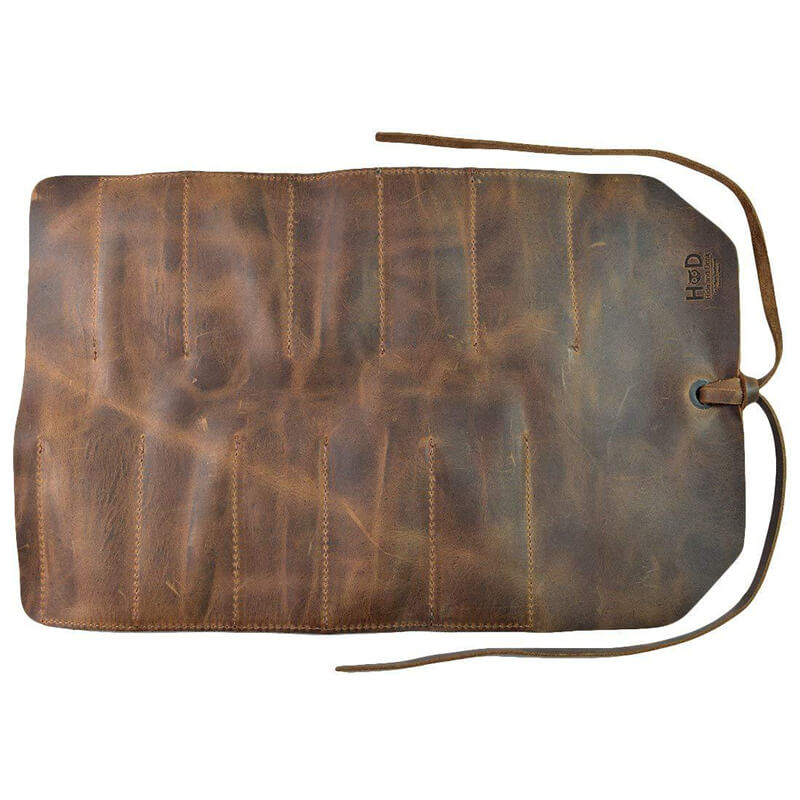 Bolsa de herramientas de cuero retro