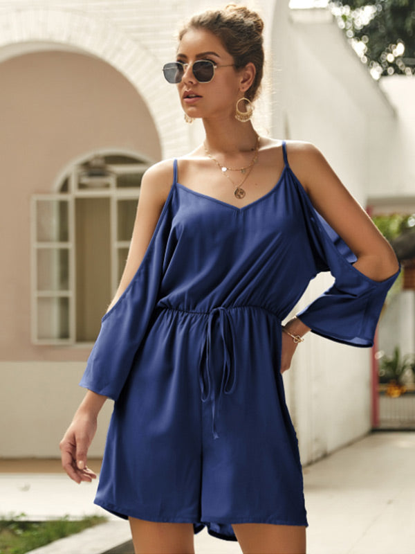 Solider trägerloser trägerloser Overall für Frauen