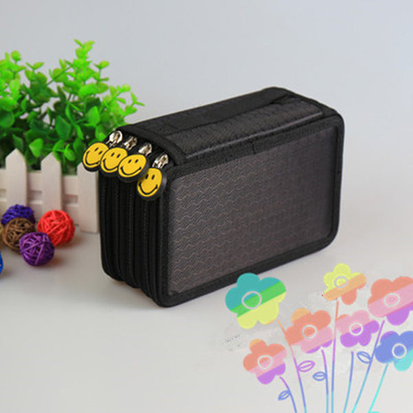 Pencils Pen Case Holder Bag for 72 pencils