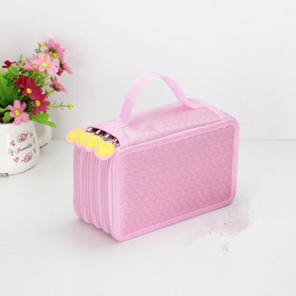 Pencils Pen Case Holder Bag for 72 pencils