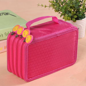 Pencils Pen Case Holder Bag for 72 pencils