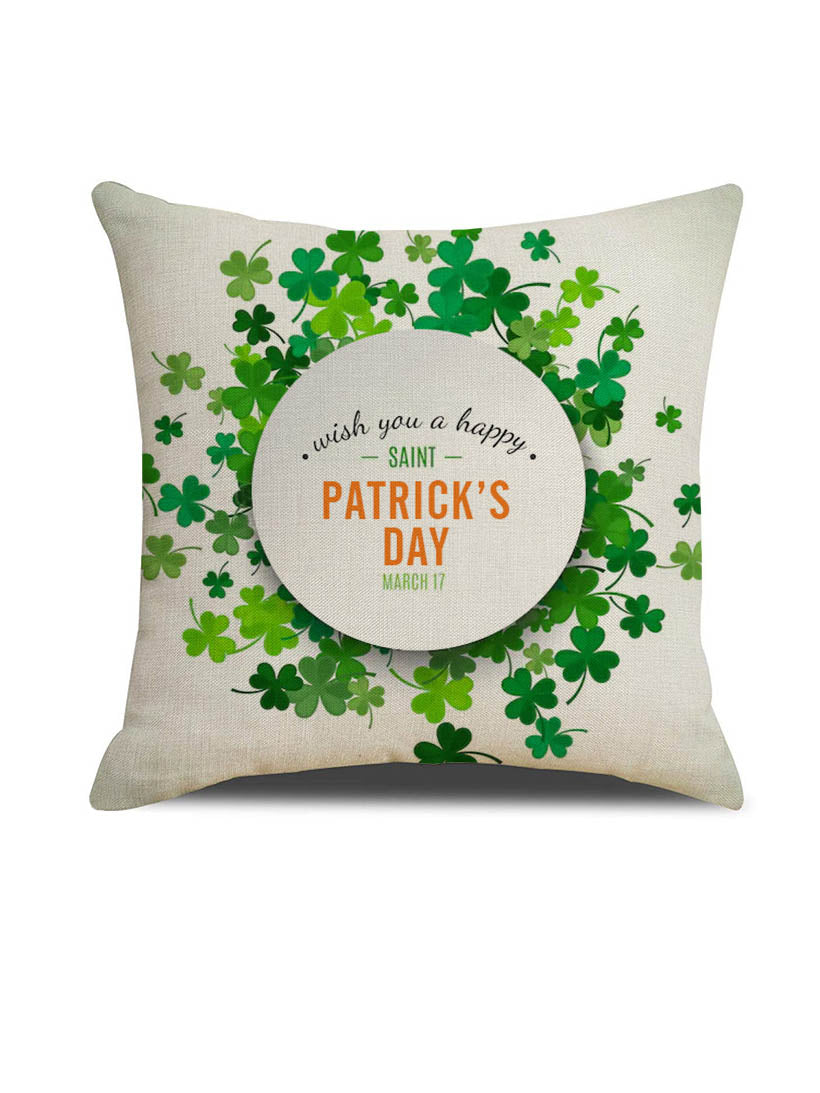 Funda de cojín para sofá de coche St. Para el día de patricio