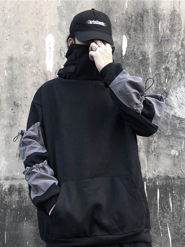 Jersey de hombre con un bloque de color de varios bolsillos.