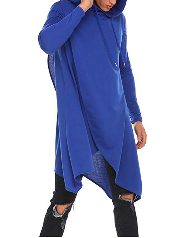 Los suéteres para hombres se cortan asimétricamente