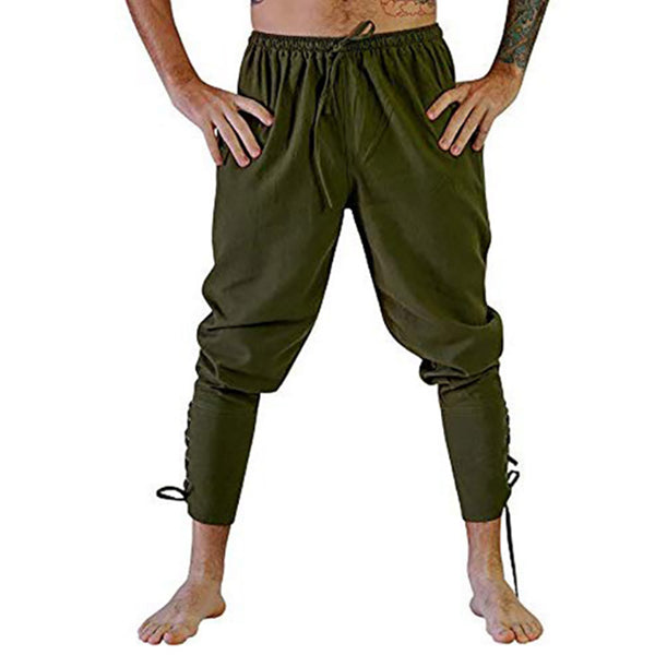 Pantalones de lino cómodos para hombre