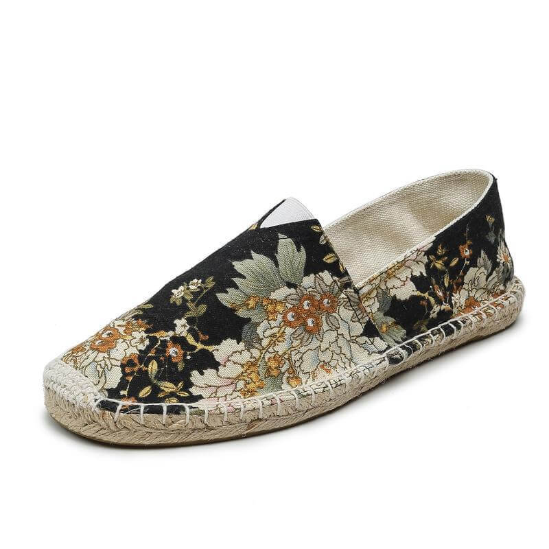 Calzado casual de lino para hombre