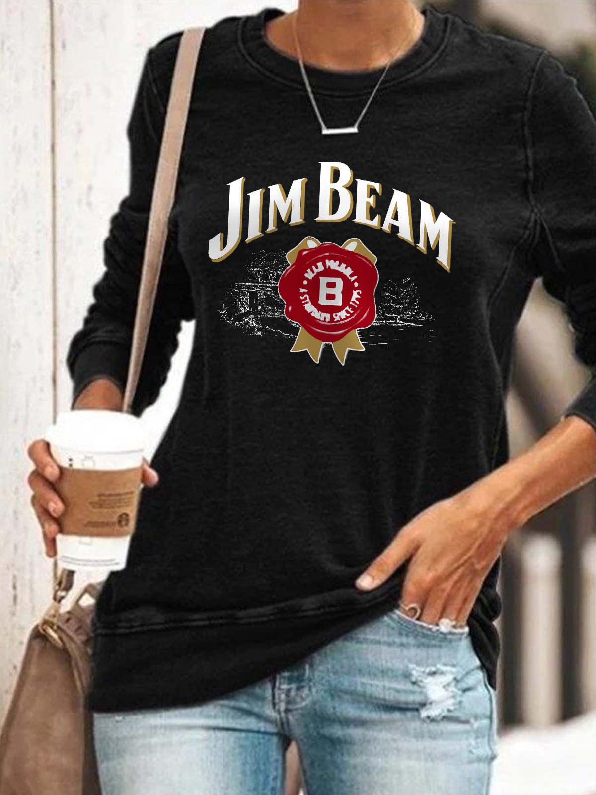 JIM BEAM BEAM FORMULA.A STANDARD SEIT 1795 Megztinis