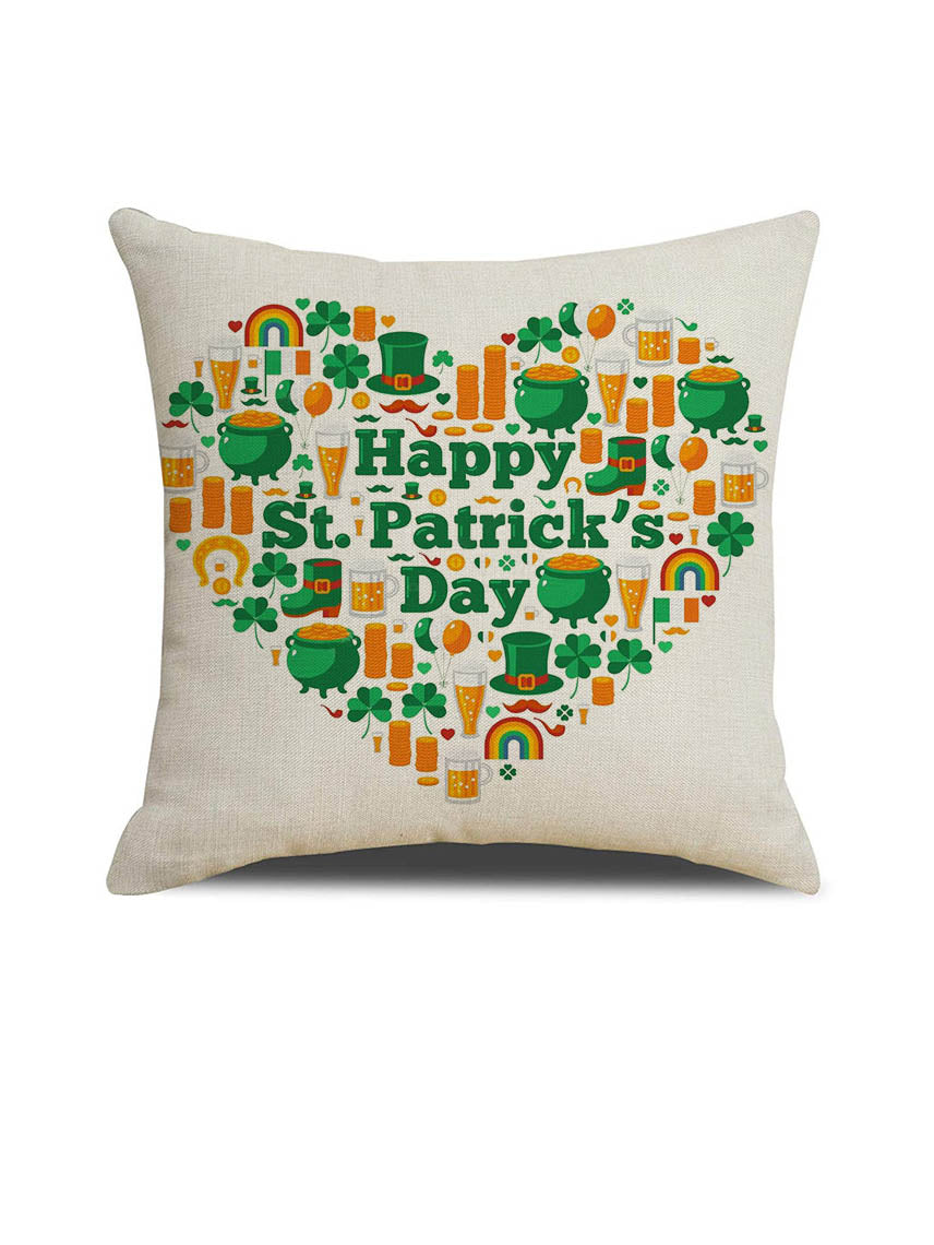 Funda de cojín para sofá de coche St. Para el día de patricio
