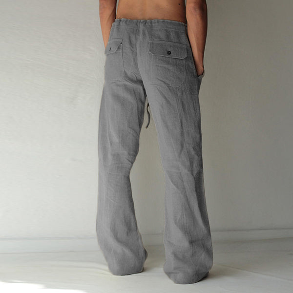 Pantalones casuales de cannabis de talla grande para hombre