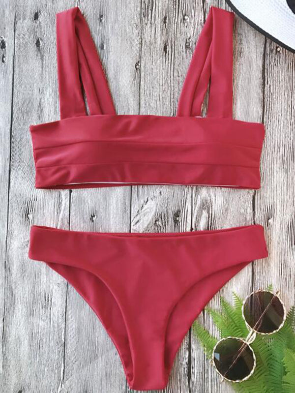 【Sommer heißer Artikel】 2 Stück einfaches Bikini-Set