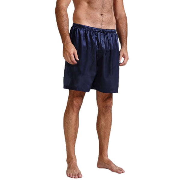 Shorts de seda cómodos para hombre