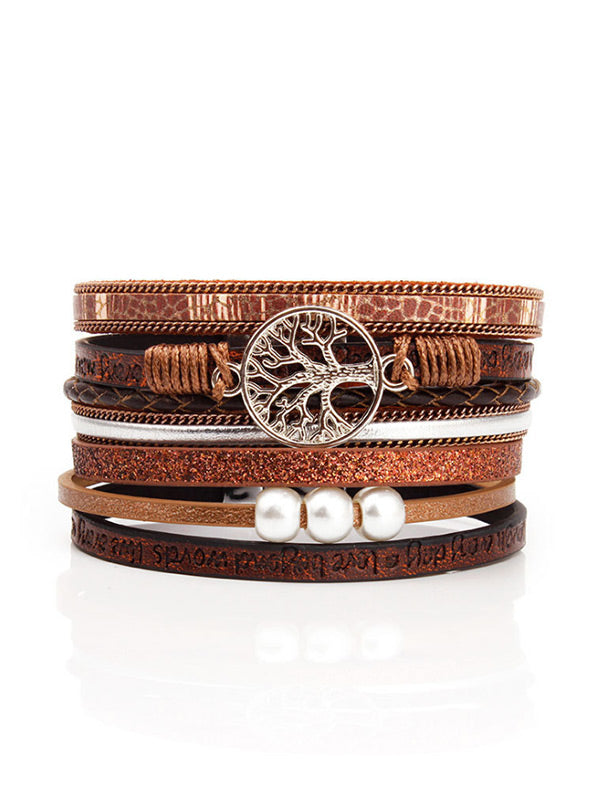 Pulsera de mujer Vintage Life Bark Rope Handbag