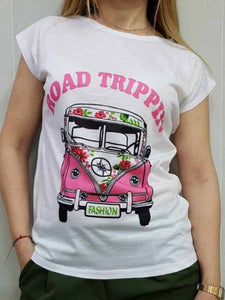 Auto-Druck-T-Shirt