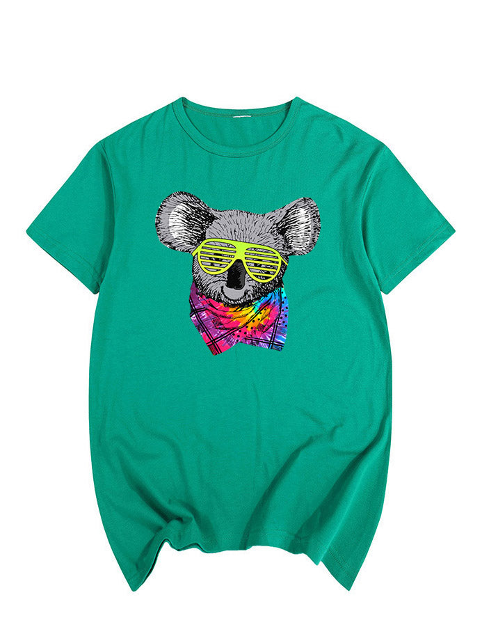 Camiseta de mujer con estampado de koala