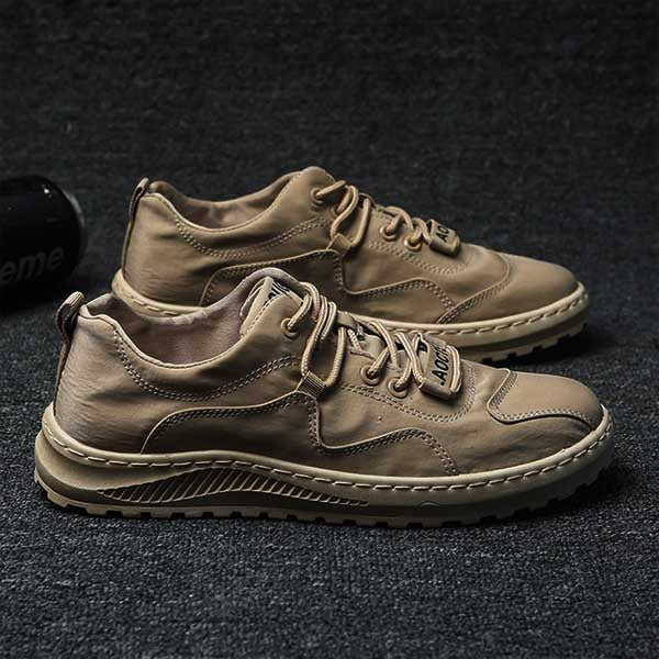 Zapatos casuales transpirables de color natural para hombres