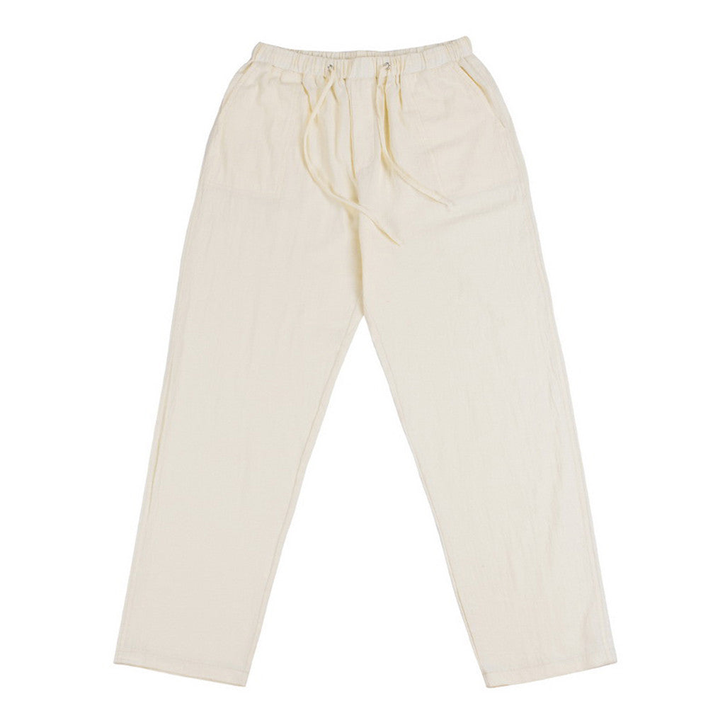Pantalones grandes de lino para hombre