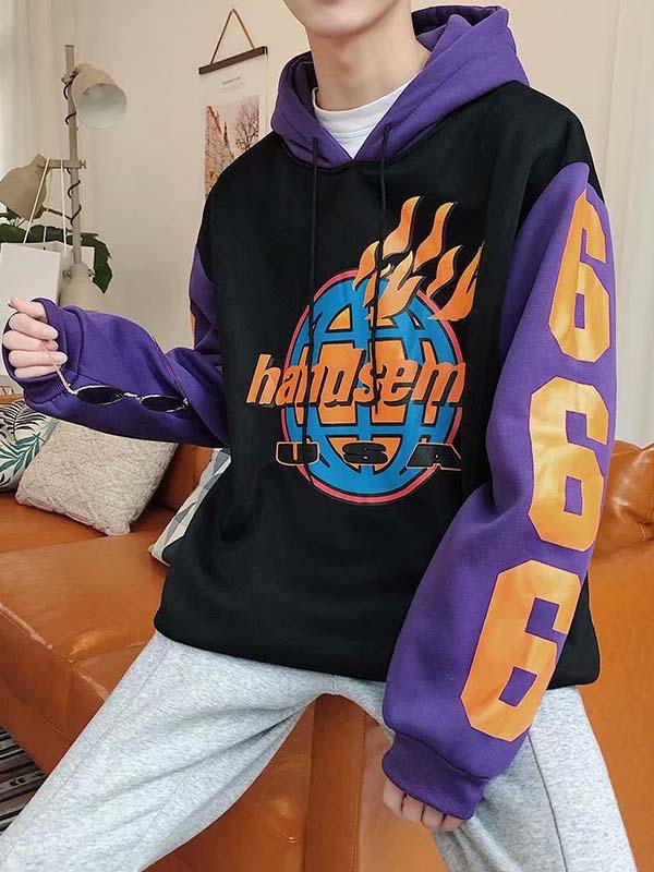 Jerseys con capucha para hombres con la inscripción