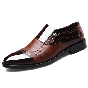 Leather shoes