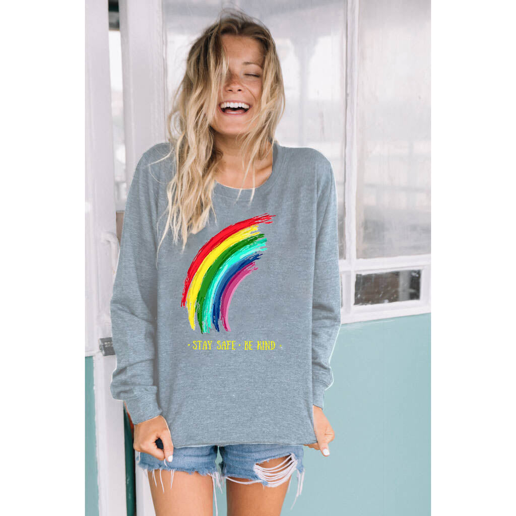 Frauen bleiben sicher Be Kind Sweatshirt